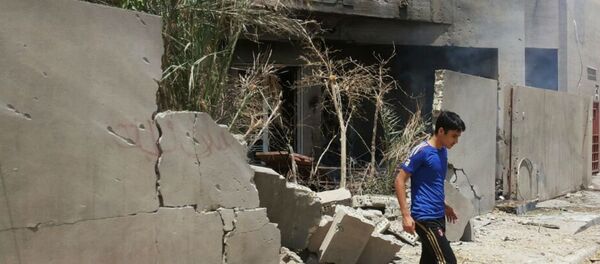 Frappe de la coalition américaine sur Fallujah, en Irak - Sputnik Afrique