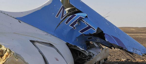Les débris de l'Airbus A321 de Metrojet en Egypte - Sputnik Afrique