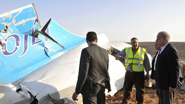 Débris de l'A321 russe dans le Sinaï - Sputnik Afrique