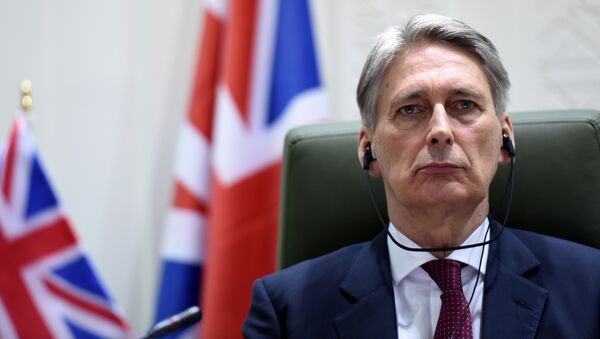 Le ministre britannique des Affaires étrangères Philip Hammond - Sputnik Afrique