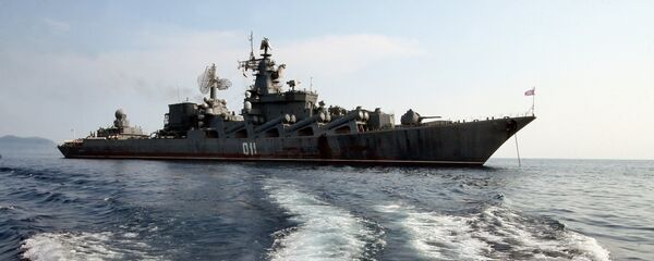Le croiseur porte-missiles russe Variag - Sputnik Afrique