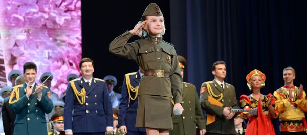 Выступление ансамбля им. Александрова на Зимнем фестивале искусств в Сочи - Sputnik Afrique