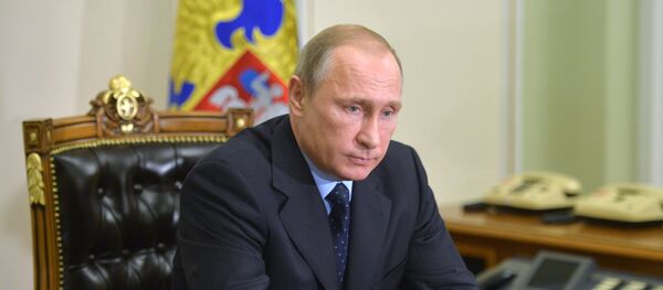 Президент РФ В.Путин встретился с министром транспорта РФ М.Соколовым - Sputnik Afrique