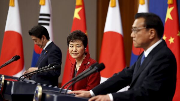 Chine, Corée du Sud et Japon ont repris contact hier à Séoul - Sputnik Afrique