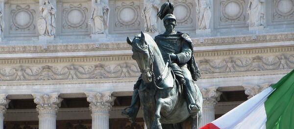 Drapeau de l'Italie à Rome - Sputnik Afrique