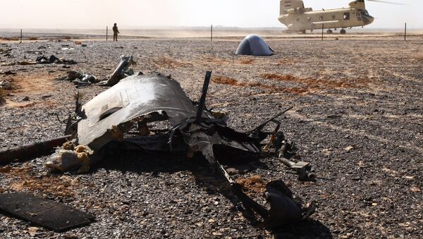 Sur les lieux du crash de l'A321 en Egypte - Sputnik Afrique