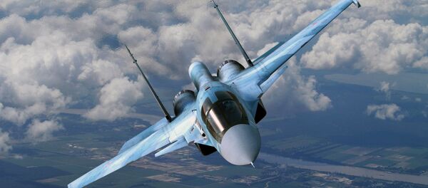 Un avion Su-34 - Sputnik Afrique