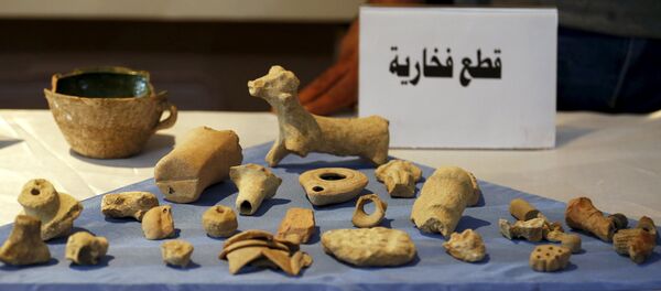 artefacts provenant des villes antiques syriennes - Sputnik Afrique