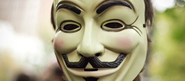 Masque d'Anonymous - Sputnik Afrique
