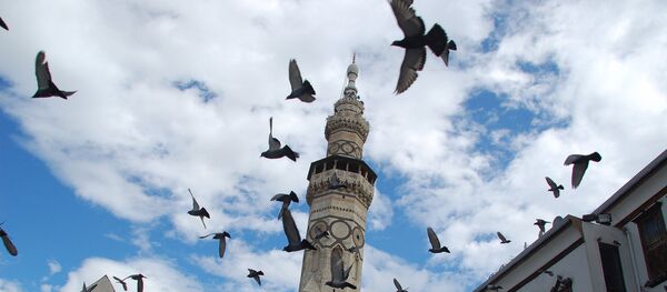 Minaret de la mosquée des Omeyyades, Damas - Sputnik Afrique