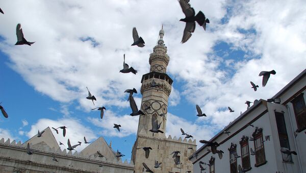 Minaret de la mosquée des Omeyyades, Damas - Sputnik Afrique