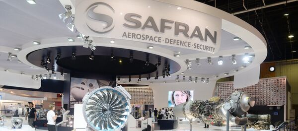 Stand du groupe Safran au Salon du Bourget 2015 (archives) - Sputnik Afrique