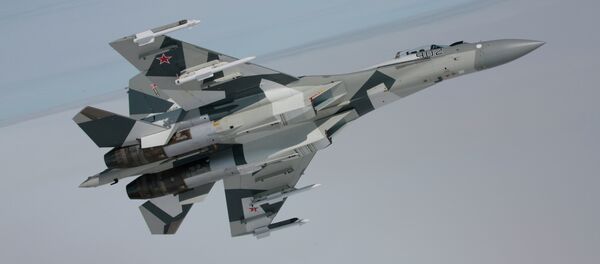 Un chasseur russe Su-35 - Sputnik Afrique