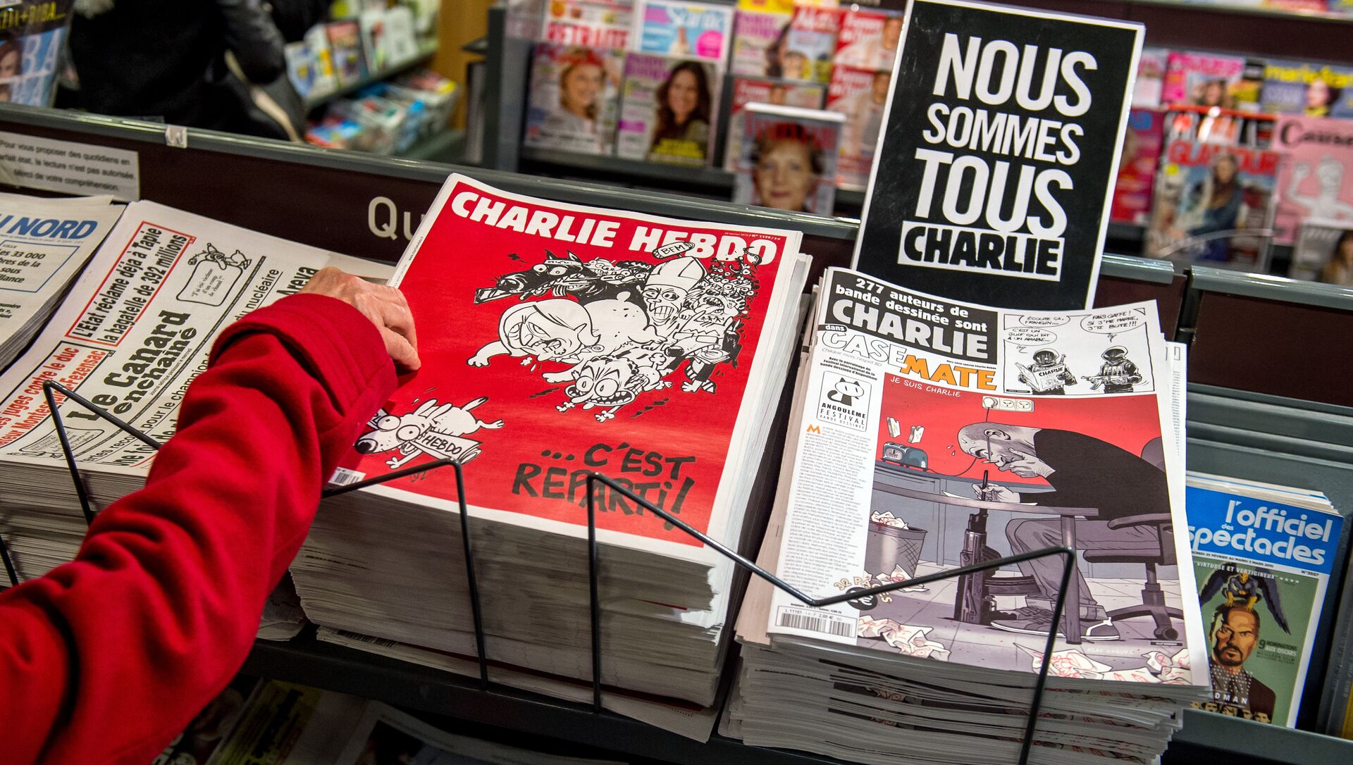 Charlie Hebdo - Sputnik Afrique, 1920, 27.03.2021