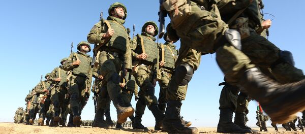 Les exercices militaires russo-indiens des troupes d'infanterie - Sputnik Afrique