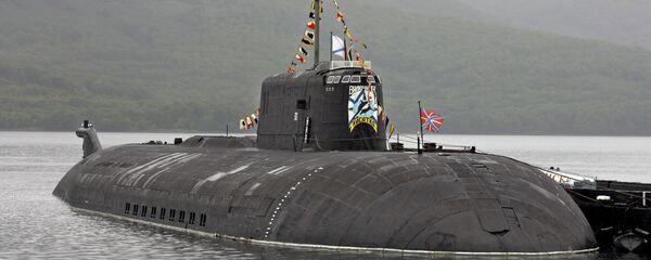 Le sous-marin russe K-456 Tver du projet 949A Anteï - Sputnik Afrique