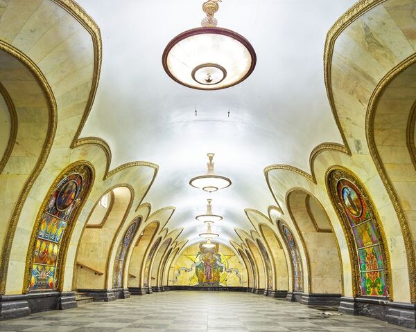 station de métro Novoslobodskaya station de métro Novoslobodskaya - Sputnik Afrique