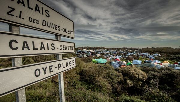 le camp de migrants «jungle» à Calais - Sputnik Afrique