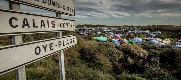 le camp de migrants «jungle» à Calais - Sputnik Afrique