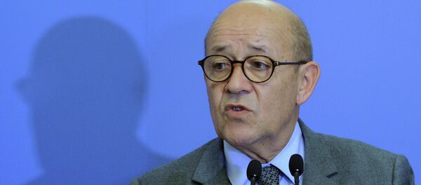 Le ministre français de la Défense Jean-Yves Le Drian Le ministre français de la Défense Jean-Yves Le Drian - Sputnik Afrique