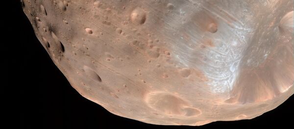Phobos, l'une des deux lunes de Mars - Sputnik Afrique