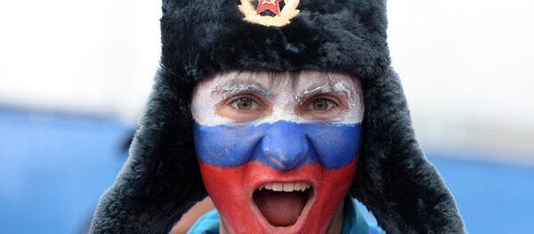 Fan russe, Jeux olympiques - Sputnik Afrique