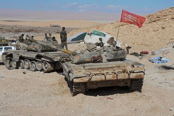 L'armée syrienne aux abords de Palmyre - Sputnik Afrique