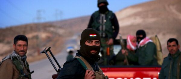 Les Kurdes peshmergas à l'offensive contre Daesh dans le nord de l'Irak - Sputnik Afrique