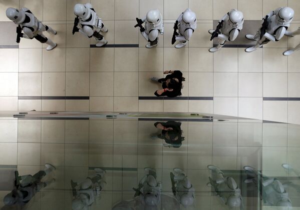 Star Wars débarque à l’aéroport de Singapour - Sputnik Afrique