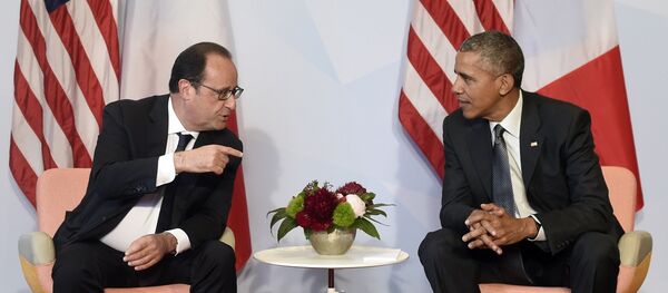 Hollande tentera d'influencer la stratégie US contre l'EI - Sputnik Afrique