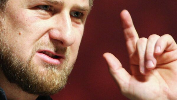le chef de la République de Tchétchénie, Ramzan Kadyrov - Sputnik Afrique