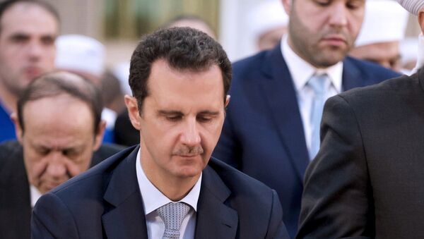 Le président syrien Bachar El-Assad - Sputnik Afrique