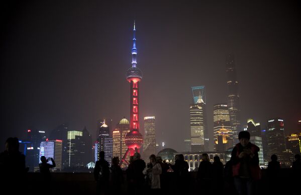La tour Perle de l'Orient à Shanghai, Chine. - Sputnik Afrique
