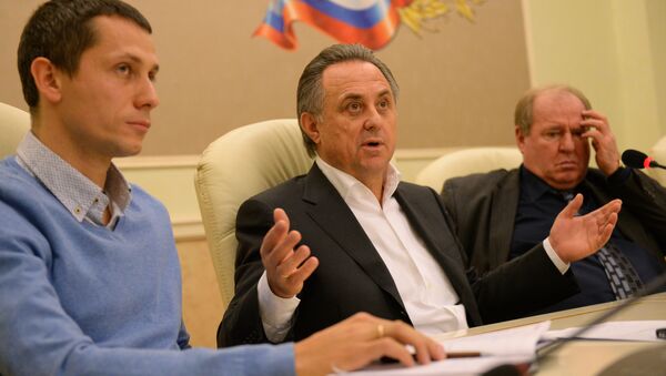 Russia’s Sports Minister Vitaly Mutko said Sunday he hoped that during the All-Russia Athletic Federation (ARAF) suspension by the International Association of Athletics Federations (IAAF) Russian athletes would be able to compete at international competitions under the flag of the Russian Olympic Committee (ROC) - Sputnik Afrique