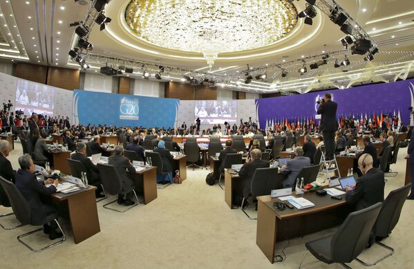Les temps forts du sommet du G20 à Antalya - Sputnik Afrique