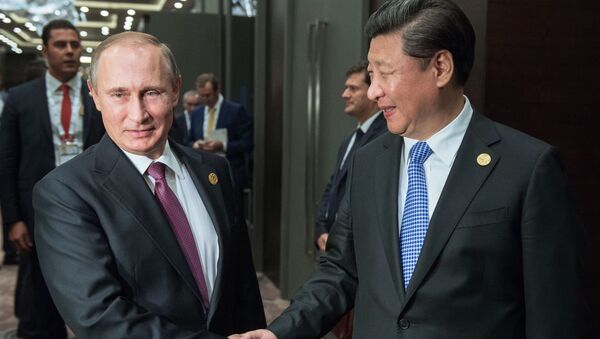 MM. Poutine et Jinping - Sputnik Afrique