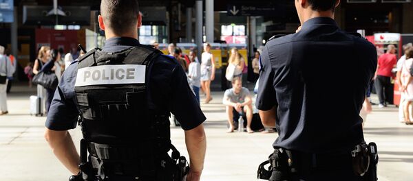 La police française La police française - Sputnik Afrique