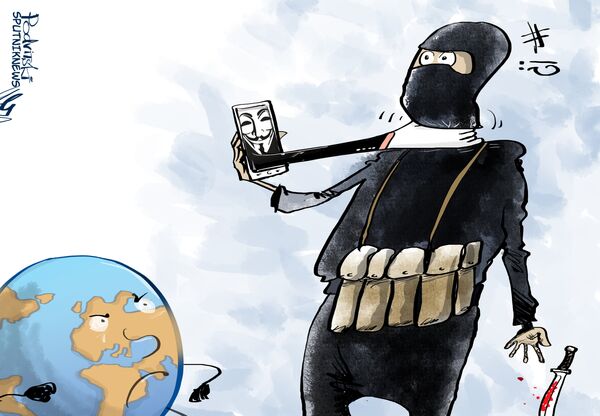 Anonymous déclare la guerre à l’EI Anonymous déclare la guerre à l’EI - Sputnik Afrique