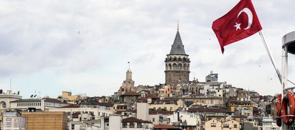 Drapeau de Turquie à Istanbul - Sputnik Afrique