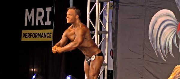 Un culturiste atteint du syndrome de Down - Sputnik Afrique