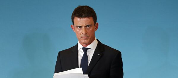 French Prime Minister Manuel Valls - Sputnik Afrique