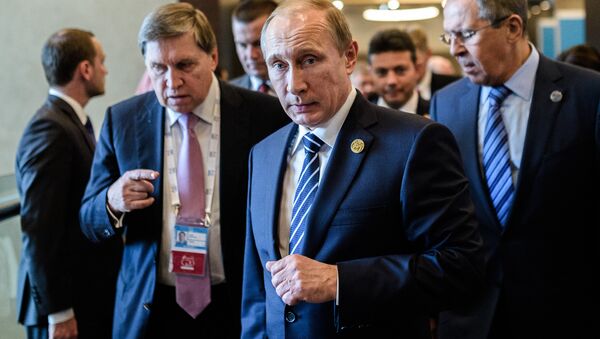 Vladimir Poutine arrive à Antalya pour le sommet du G20 - Sputnik Afrique