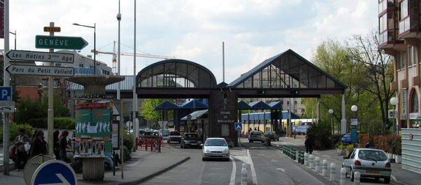 Douane de Moellesulaz vue de la France - Sputnik Afrique