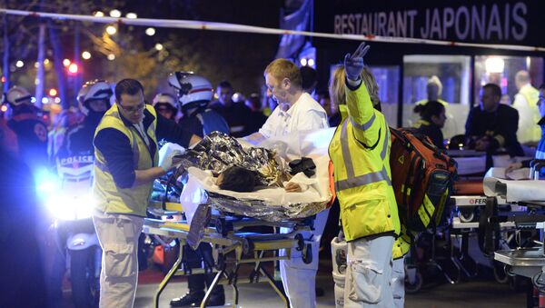 Après l'attentat au Bataclan, Paris - Sputnik Afrique