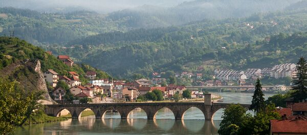 La ville de Višegrad en Bosnie-Herzégovine, à l'est de la République serbe de Bosnie - Sputnik Afrique