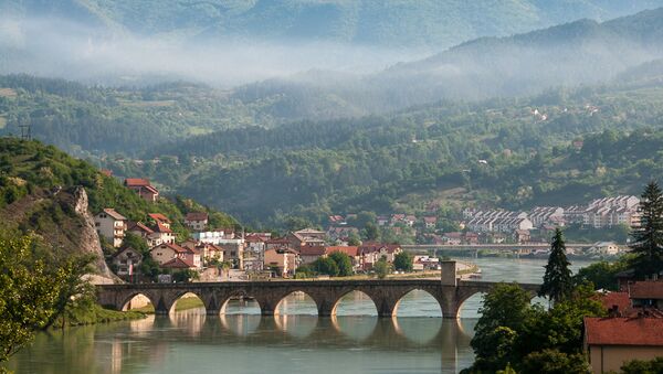 La ville de Višegrad en Bosnie-Herzégovine, à l'est de la République serbe de Bosnie - Sputnik Afrique