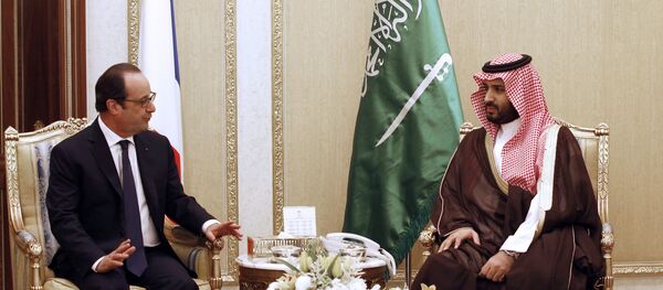 François Hollande et Mohammed ben Salmane Al Saoud. Archive photo - Sputnik Afrique