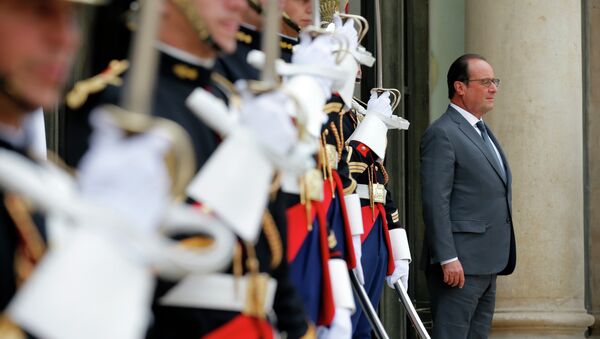 Le président français Francois Hollande - Sputnik Afrique