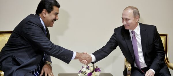 Vladimir Poutine et Nicolas Maduro (photo d'archives) - Sputnik Afrique