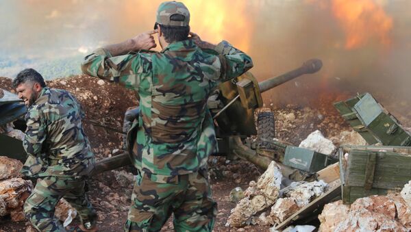 Un combat entre l'armée syrienne et les djihadistes à la frontière turco-syrienne - Sputnik Afrique